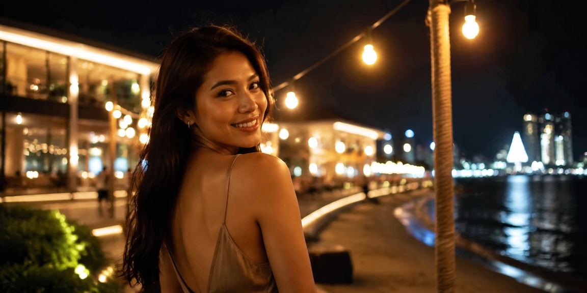Pengguna membuka aplikasi kasino sambil minum kopi di kafe modern Vietnam yang nyaman